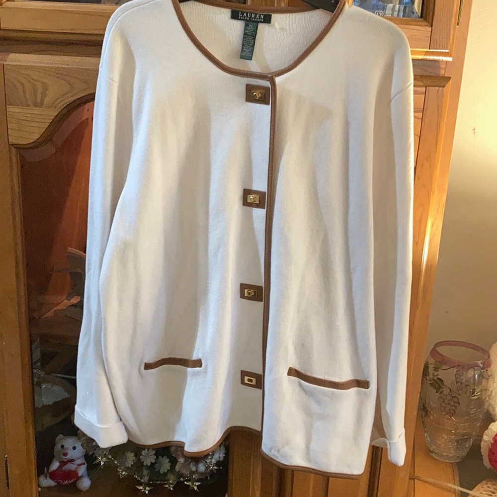 Ralph Lauren cardigan 3x